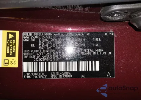 2015 Lexus Rx 350 from USA, damaged, VIN 2T2BK1BA0FC276087